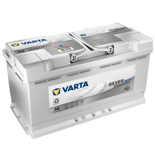 Аккумулятор легковой Varta Silver Dynamic AGM A5 95 а/ч 850А Обратная полярность