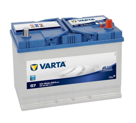 Батарея аккумуляторная Varta 595404083 VARTA Blue Dynamic ASIA 95А/ч 830А 12V Обратная полярн.