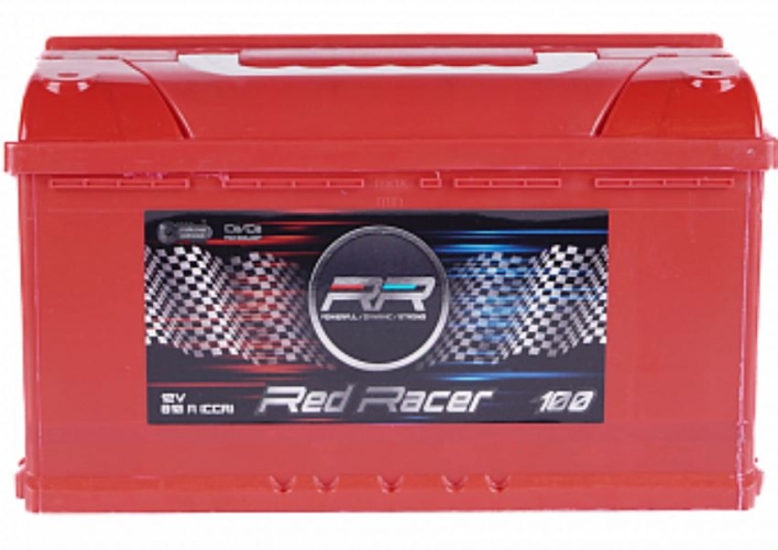 Аккумуляторы RED RACER 6CT 100Ah R+ 810A EN 350x175x190 Ст. кл. L5