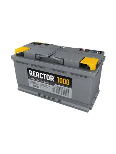 Батарея аккумуляторная АКОМ 6СТ100 100А/ч 850А обратная полярн. стандартные (Европа) клеммы