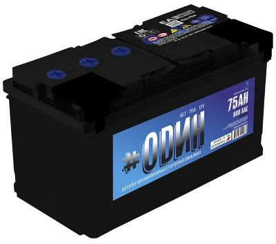 Аккумулятор ОДИН 75R пр. пол. 600A 278x175x190