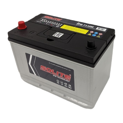 Аккумуляторная батарея SOLITE EFB T110RBH 90 Ah ПП 115D31R АЗИЯ