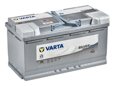 Аккумулятор легковой Varta Silver Dynamic AGM A5 95 а/ч 850А Обратная полярность
