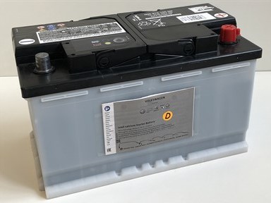 Батарея аккумуляторная VAG 000915105DH 80А/ч 380А обратная полярн. стандартные (Европа) клеммы