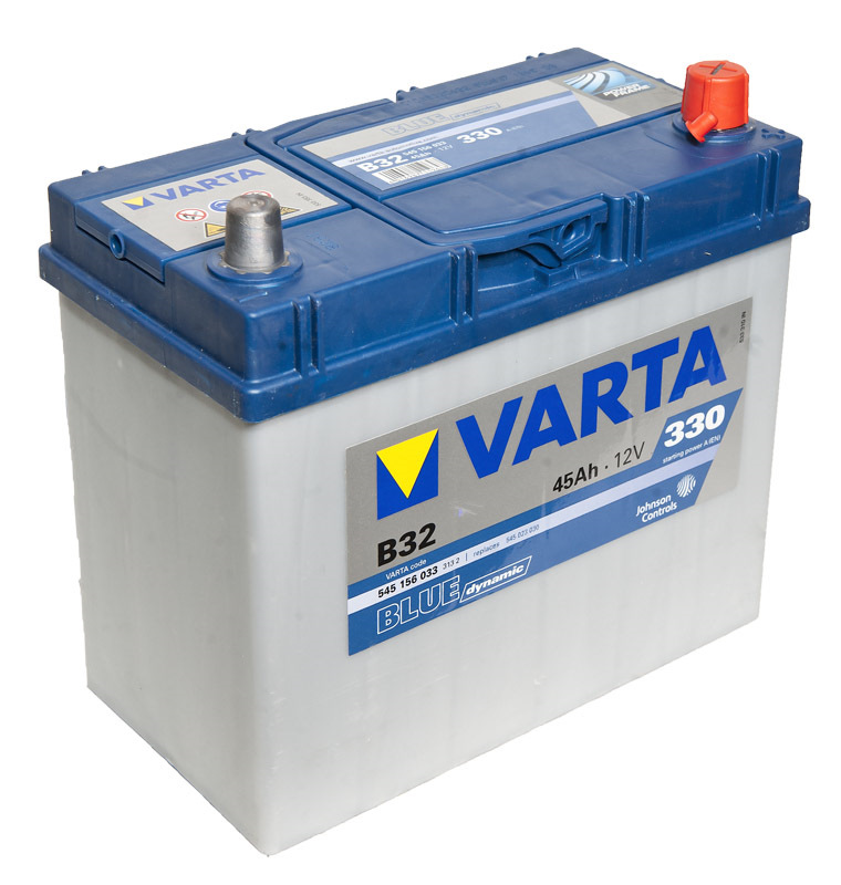 Батарея аккумуляторная Varta 545156033 VARTA Blue Dynamic 45А/ч 330А 12V Обратная полярн. стандартные клеммы