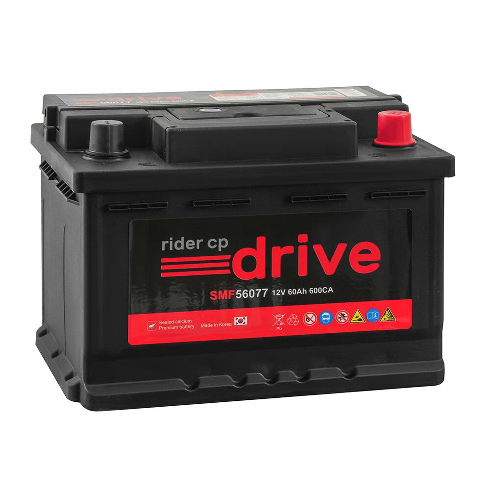 Аккумулятор Raider CP Drive 56077 оп 60 Ач 600 А 242х173х175 MF [L2B]