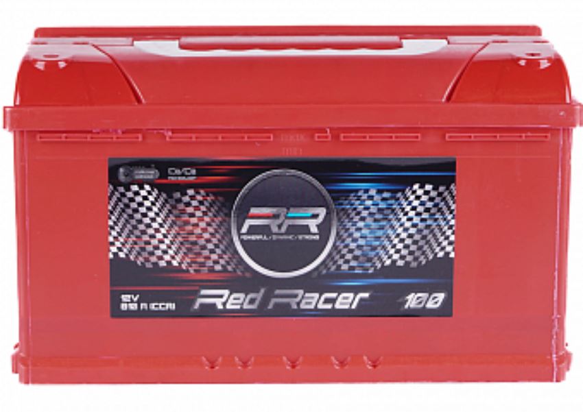 Аккумуляторы RED RACER 6CT 100Ah R+ 810A EN 350x175x190 Ст. кл. L5