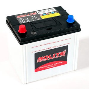 Батарея аккумуляторная Solite 85D23R 70А/ч 580А прямая полярн. выносные (Азия) клеммы