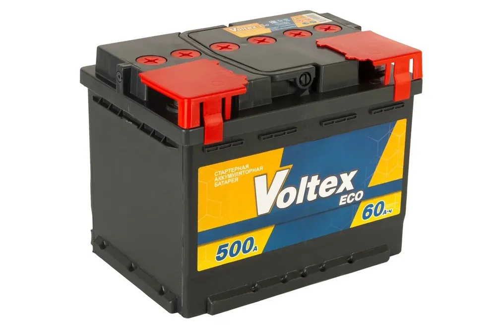 Аккумулятор VOLTEX 60 о.п. старт. ток 500 А L2 корпус