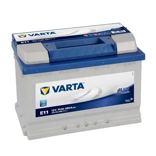 Аккумулятор Varta Blue Dynamic E11 74Ач 680А 574 012 068, обратная полярность