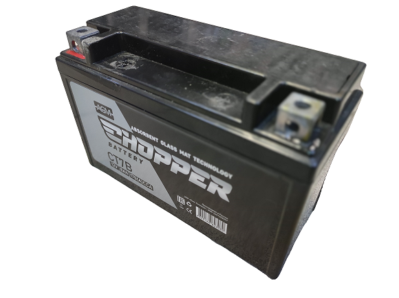 Мото Аккумулятор CHOPPER AGM 12В 2,5 Ач 70A(CCA)(СТ12026, YTR4A-BS) для мопеда, мотоцикла, скутера, ИБП, UPS 12V 2,5Ah
