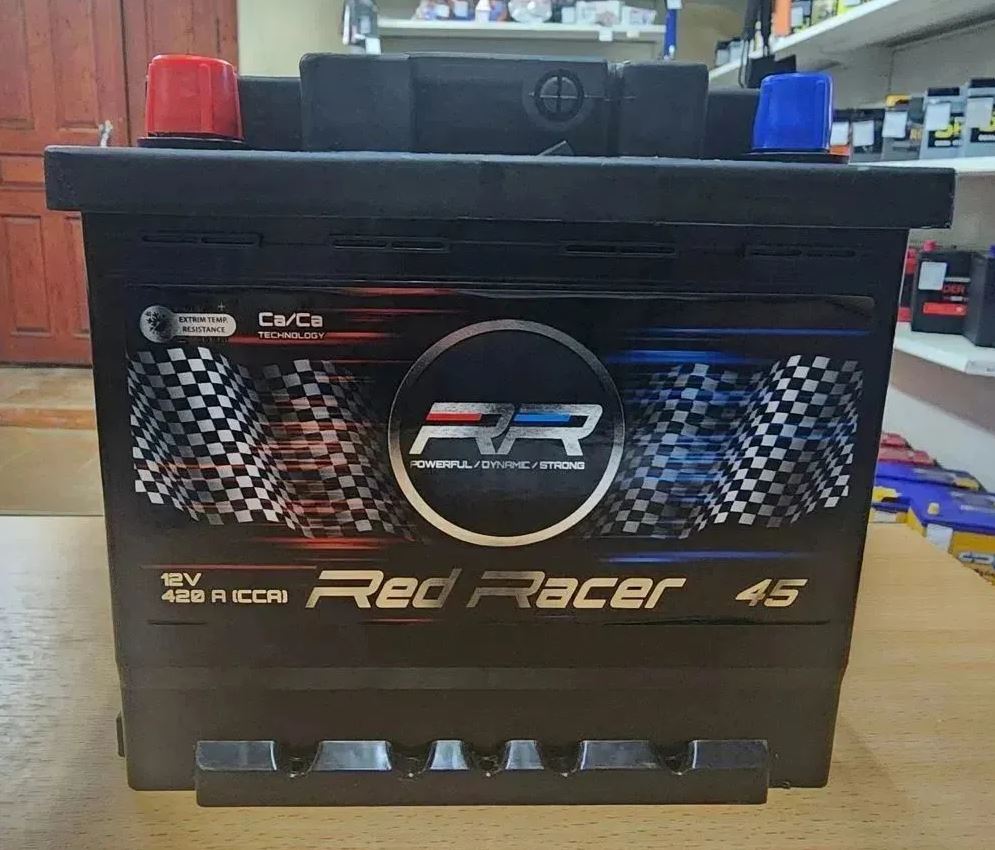 Аккумулятор Автомобильный RED Racer 45 Ah пп кубик