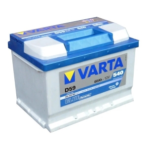 Аккумулятор легковой Varta Blue Dynamic D59 60 а/ч 540А Обратная полярность
